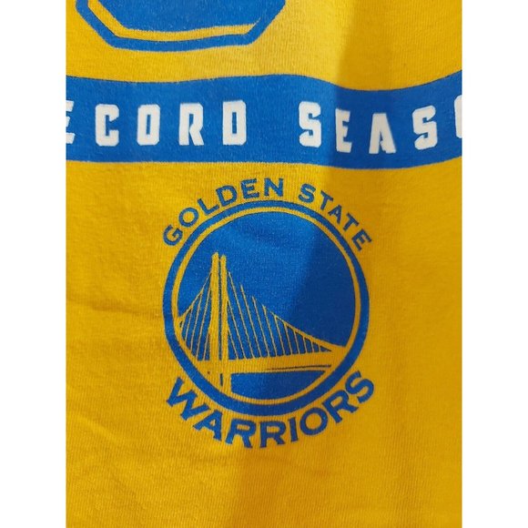NBA 2014 2015 Golden State Warriors Record Season 73-9 NBA Champions T-Shirt M - Picture 4 of 7